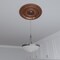 Ekena Millwork Cole PVC Ceiling Medallion (Fits Canopies up to 6"), Bright Coat Copper, 22"OD x 3 1/2"ID x 1"P CMP22COBCO - alternate 6